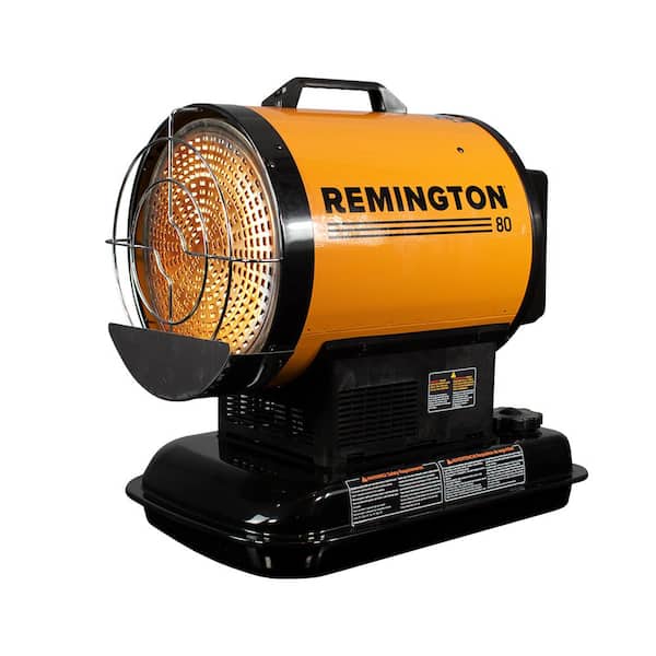 Remington 80,000 BTU Radiant Kerosene/Diesel Space Heater with Silent Drive