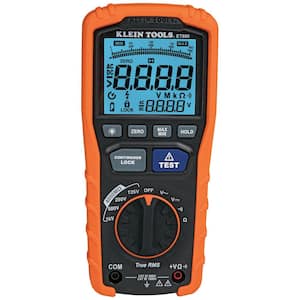 Digital Insulation Resistance Tester, Auto-Ranging TRMS Multimeter