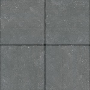 Vulkon Nero 2 cm. x 24 in. x 24 in. Matte Porcelain Paver Tile (224 sq. ft. /Pallet)