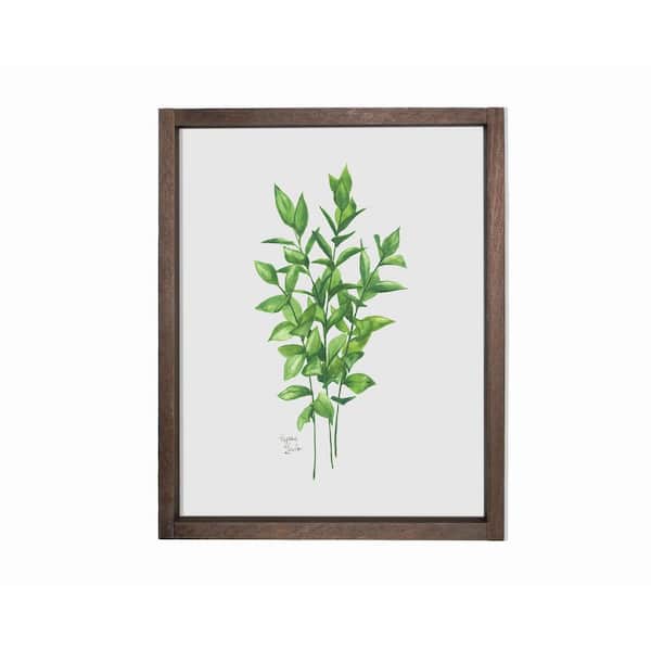 Unbranded Nature's Lace 1 Israeli Ruscus Farmhouse Decorative Sign 11 in. x 14 in.