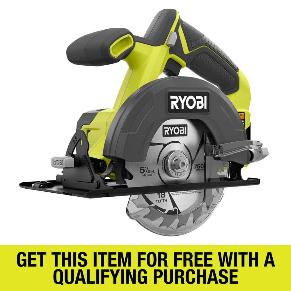 ONE+ 18V Cordless 5 1/2 in. Circular Saw (Tool Only)