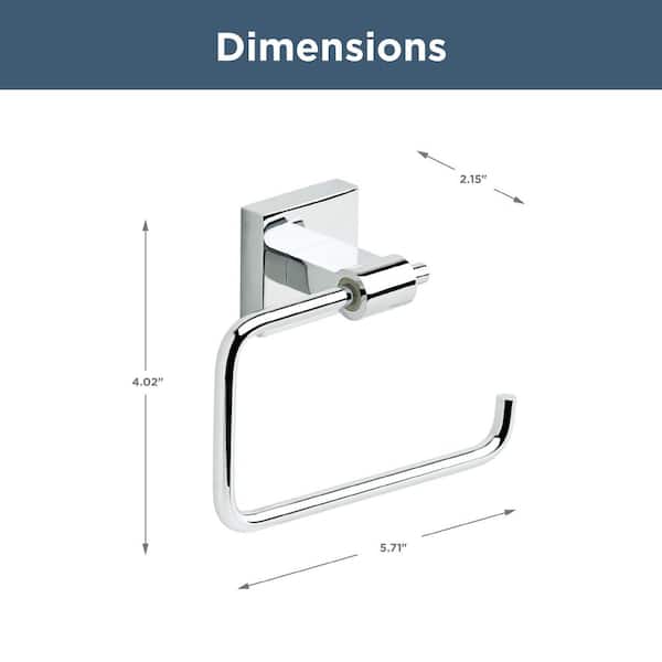 Franklin Brass Maxted Wall Mount Euro Single Post Toilet Paper