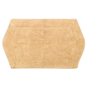 Waterford Collection 100% Cotton Tufted Bath Rug, 21 x 34 Rectangle, Yellow