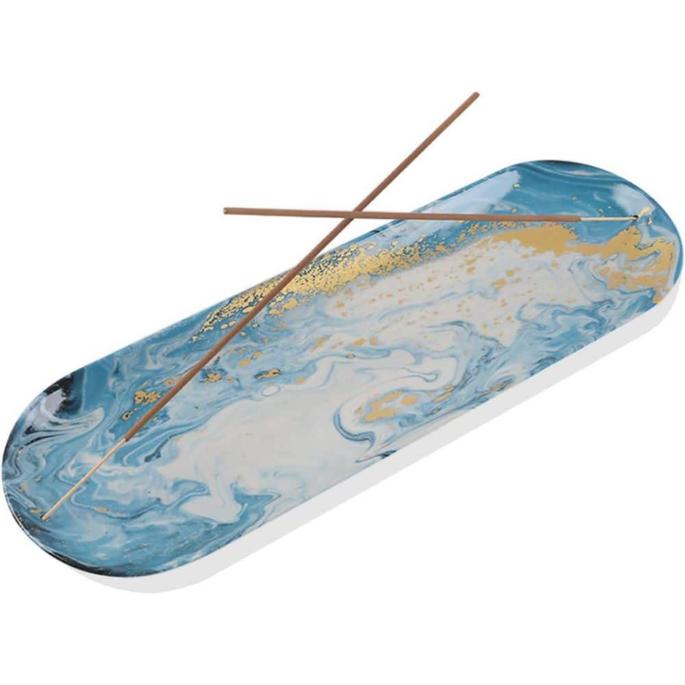 Porcelain Incense Burner with 60-Sticks for Meditation, Yoga, and Spa Decor price history on PriceWatchPro