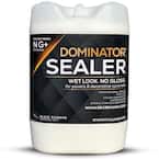 5 gal. Clear Acrylic Sealer Wet Look No Gloss Professional Grade Fast Dry Water Based Decorative Concrete/Paver Sealer