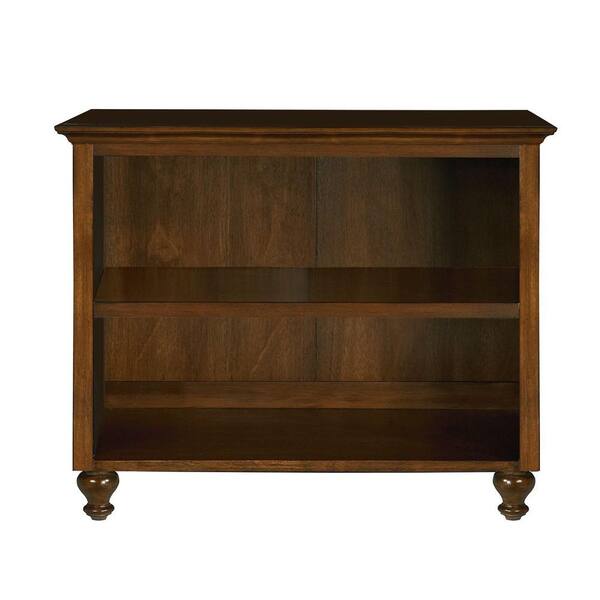 Renovations by Thomasville Bryant Park Chestnut 2-Shelf Bookcase-DISCONTINUED