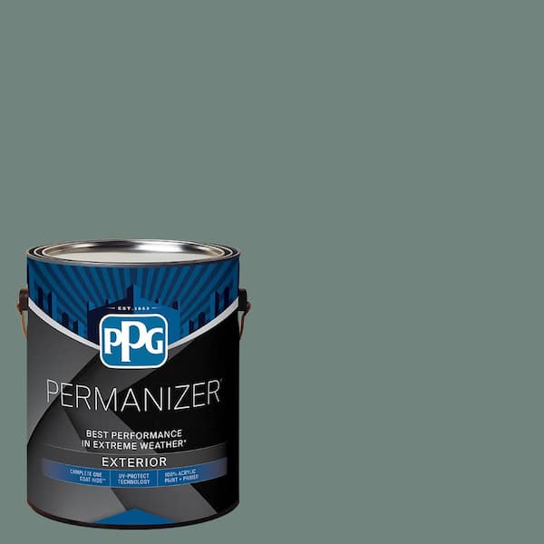1 gal. PPG1136-6 Dwarf Spruce Satin Exterior Paint
