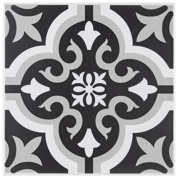 Merola Tile Braga Classic II 7-3/4 in. x 7-3/4 in. Ceramic Floor and Wall Tile (10.75 sq. ft./Case)