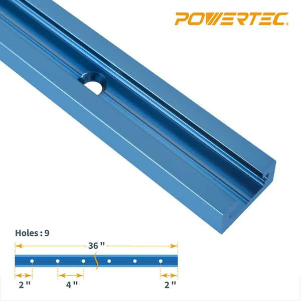 Toggle Clamps POWERTEC Vertical Hold Down Toggle Clamp Kit – 500LB Capacity With Mounting Plate For Woodworking Jigs & Fixtures Woodworking Jig Clamp Quick Release - View #3