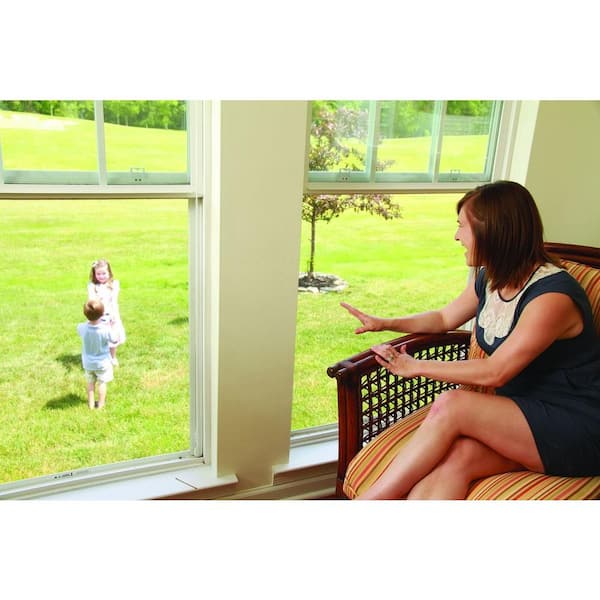 36 in. x 84 in. Gray Fiberglass Window Screen
