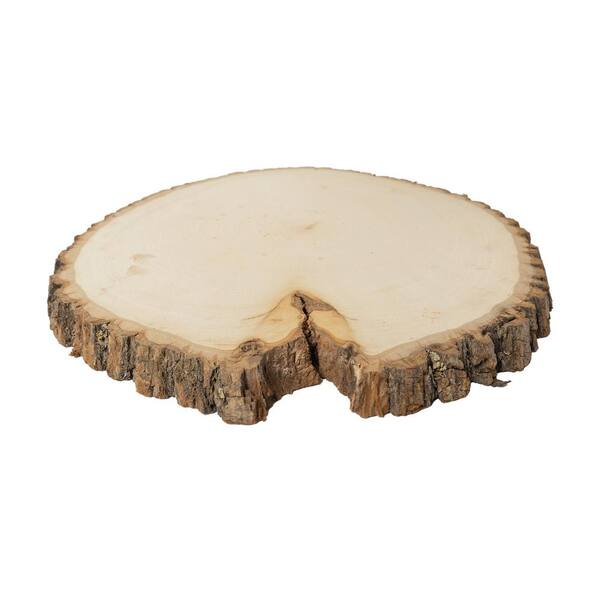 Walnut Hollow Rustic Basswood Round, Extra Large 12-14 Wide 6-Pack