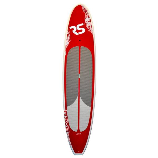 RAVE Sports Lake Cruiser Stand Up Paddle Board in Red