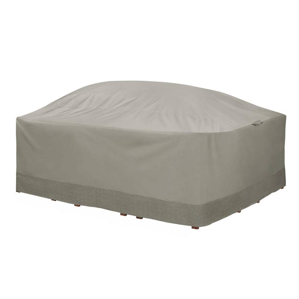 Classic Accessories Duck Covers Weekend 125 in. W Outdoor Rectangular/Oval Table and Chair Cover