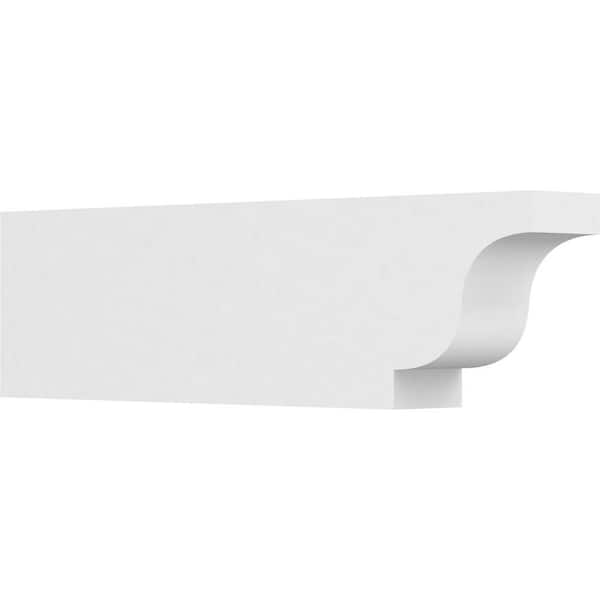 Ekena Millwork 5 in. x 10 in. x 36 in. Standard Newport Architectural Grade PVC Rafter Tail Brace