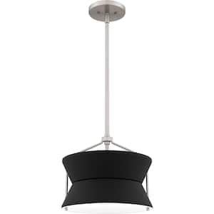 Nira 2-Light Brushed Nickel Pendant Light