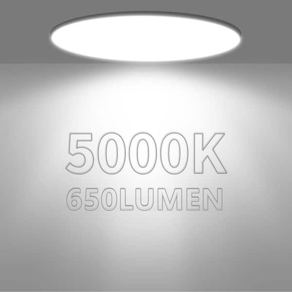 4 in. Canless Ultra-Thin 9-Watt CCT 5000K Remodel Integrated LED Recessed Light Kit (36-Pack)