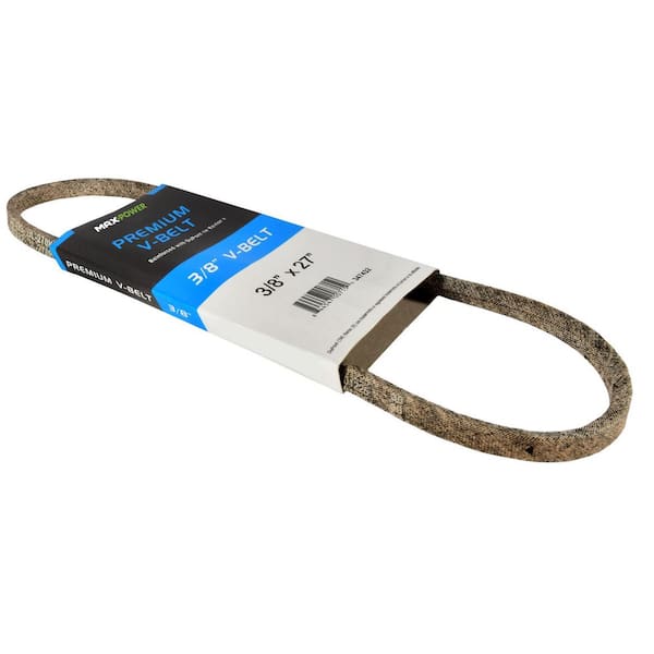 MaxPower 3/8 in. x 27 in. Premium V-Belt 347432 - The Home Depot