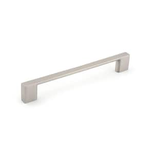 5 1/16 in. (128 mm) Brushed Nickel Modern Cabinet Bar Pull