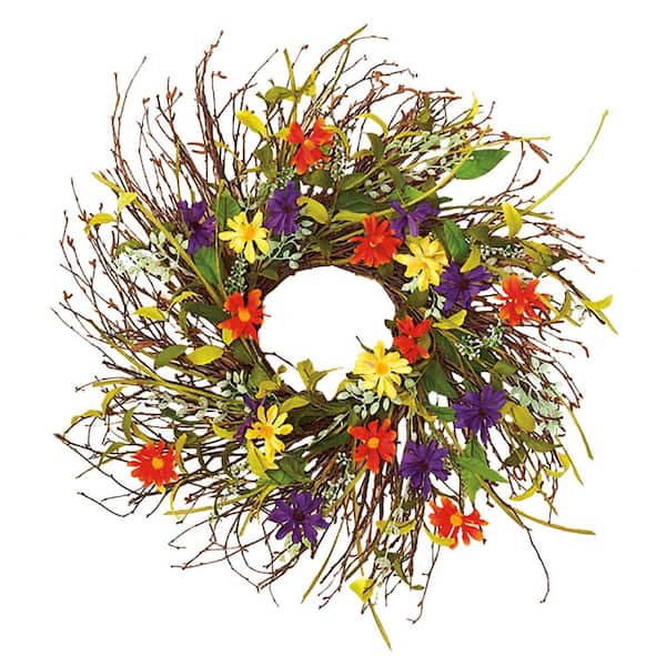 Worth Imports 28 in. Artificial Wild Twig Wreath