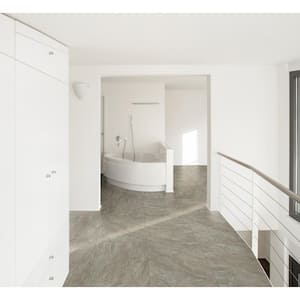 Onyx Grigio 24 in. x 24 in. Matte Porcelain Floor and Wall Tile (16 sq. ft./Case)