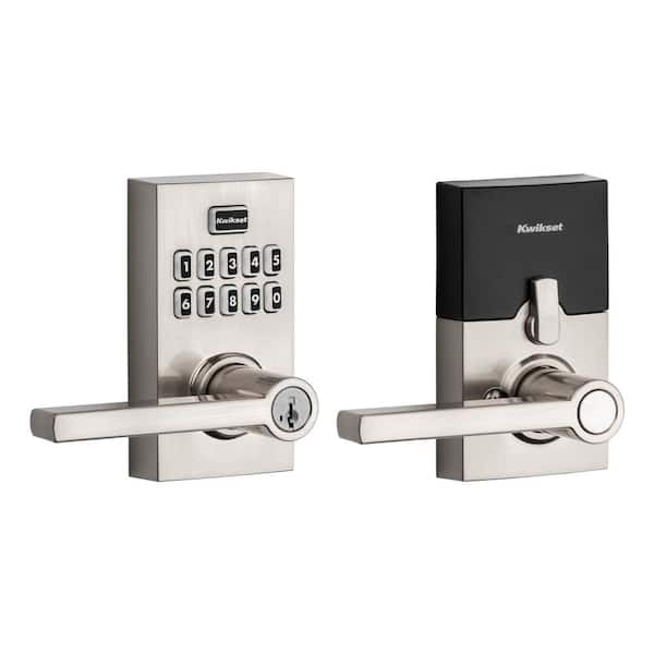 Kwikset SmartCode 917 Satin Nickel Contemporary Keypad Electronic