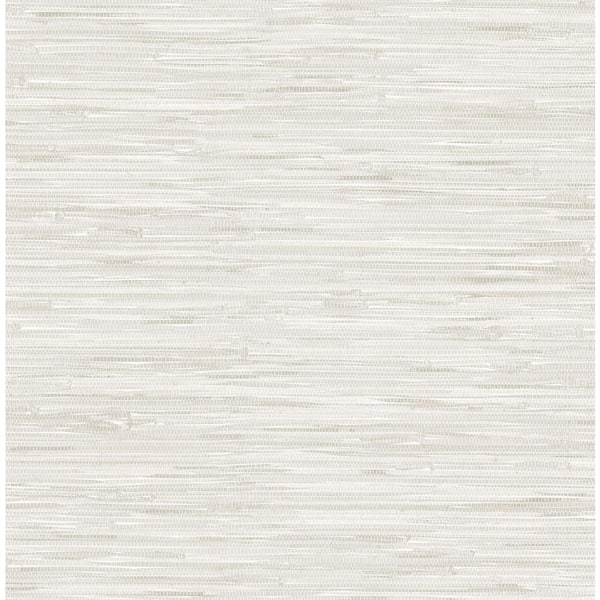NuWallpaper Cream Grassweave Neutral Textured Wallpaper Sample