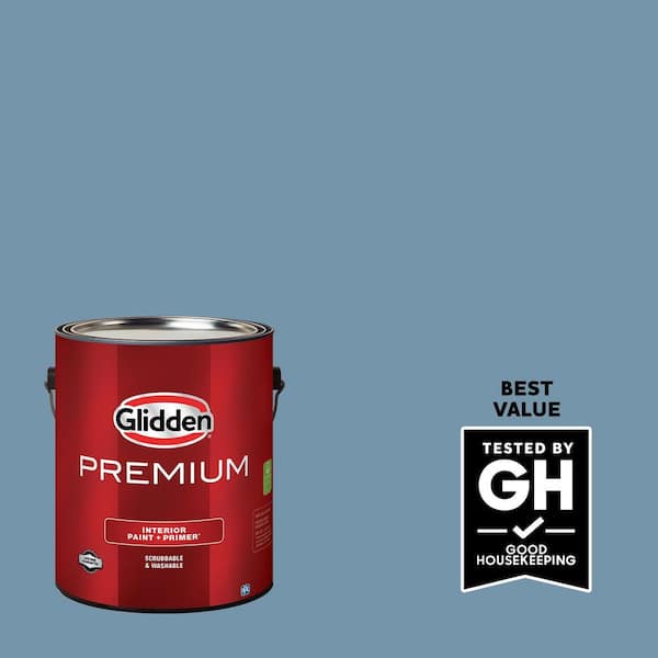 Glidden Premium 1 gal. PPG1156-4 American Anthem Eggshell Interior Latex Paint