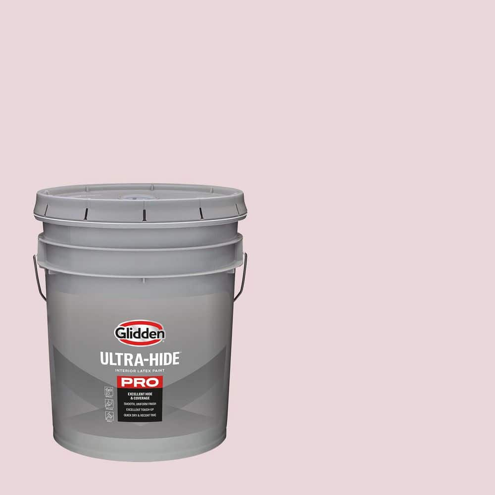 Glidden Ultra-Hide 1 Gal. PPG18-18 Rose Blush Satin Interior Paint ...