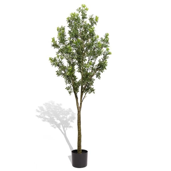 Avex 6 ft. Artificial Murraya Paniculata Tree in Pot