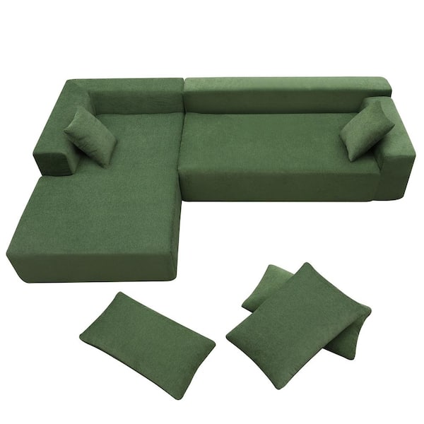 Harper & Bright Designs Modern Minimalist 109 in. W Square