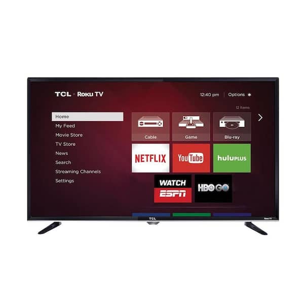 TCL 40 in. Smart LED 1,080p Roku TV