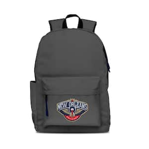 New Orleans Pelicans 17 in. Gray Campus Laptop Backpack