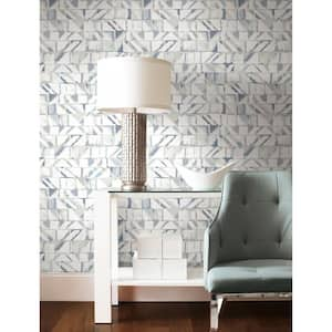 34.17 sq. ft. Refraction Peel and Stick Wallpaper