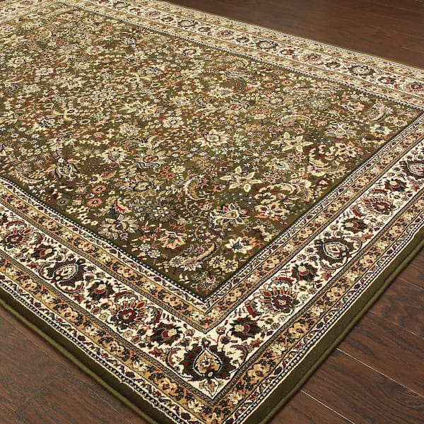 Westminster Green 5 ft. x 8 ft. Area Rug