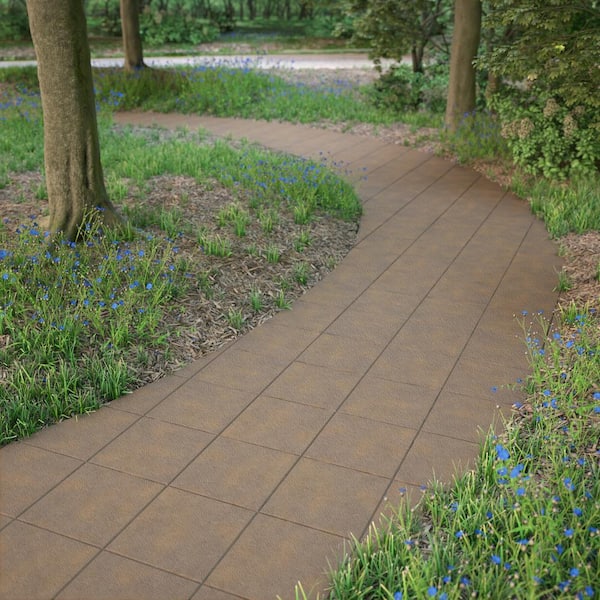Holland 7.87 in. L x 3.94 in. W x 2.36 in. H 60 mm 3 Tone Brown Concrete Paver (480 Pieces/103 sq. ft. /Pallet)