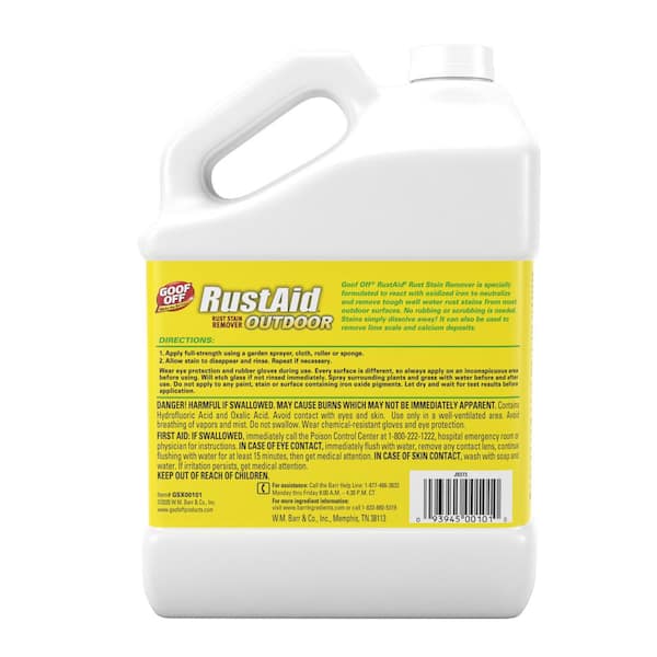 Eastwood One Gallon Rust Remover Acid-Free Dissolver for Metal Automotive  Parts and Engine Parts 20 Square Feet of Metal