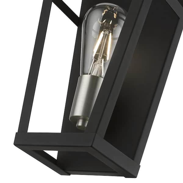 Livex Lighting Estate 5 in. 1-Light Black Single Wall Sconce 42681-04 - The  Home Depot
