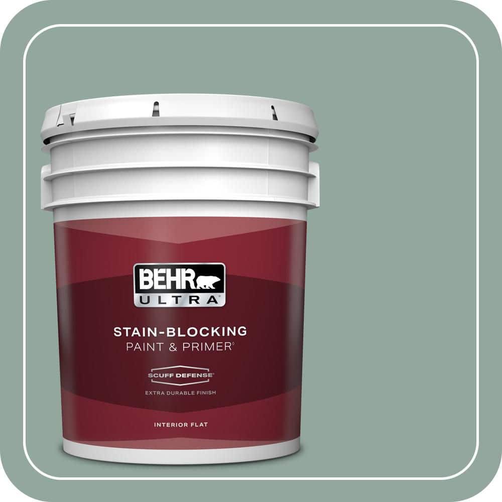 5 gal. #PPU12-05 Lotus Leaf Extra Durable Flat Interior Paint & Primer price history on PriceWatchPro