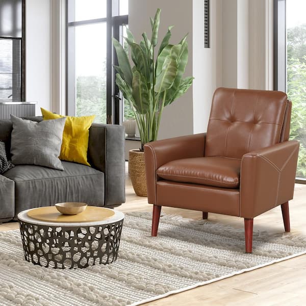 Pu Leather Armchair Sofa Chair