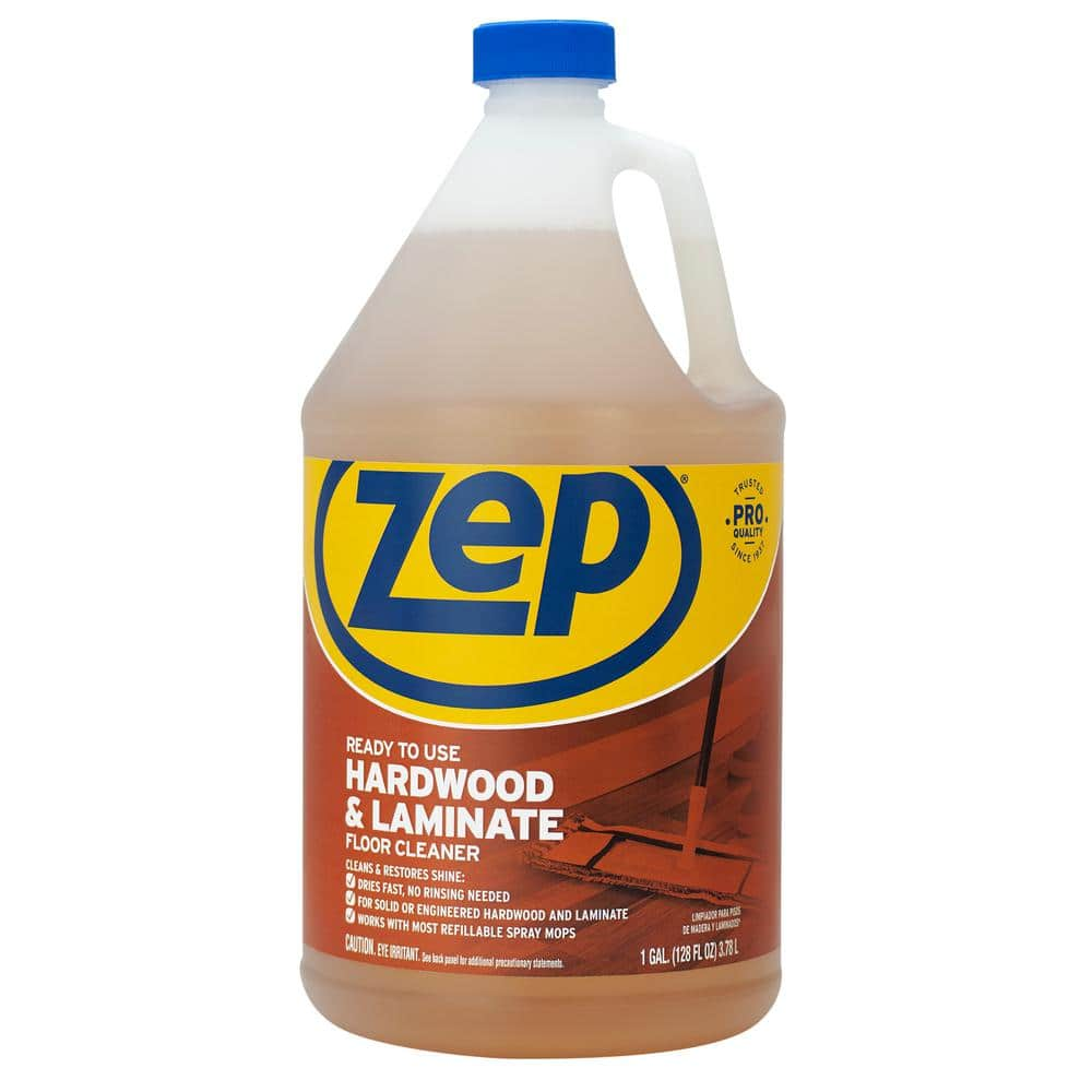 ZEP 1 Gallon Hardwood and Laminate Floor Cleaner ZUHLF128 - The Home Depot