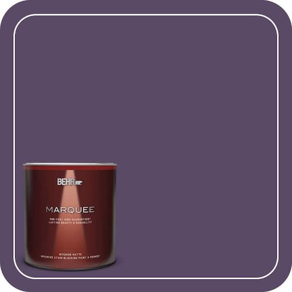 BEHR MARQUEE 1 qt. #M570-7 Paparazzi Matte Interior Paint & Primer