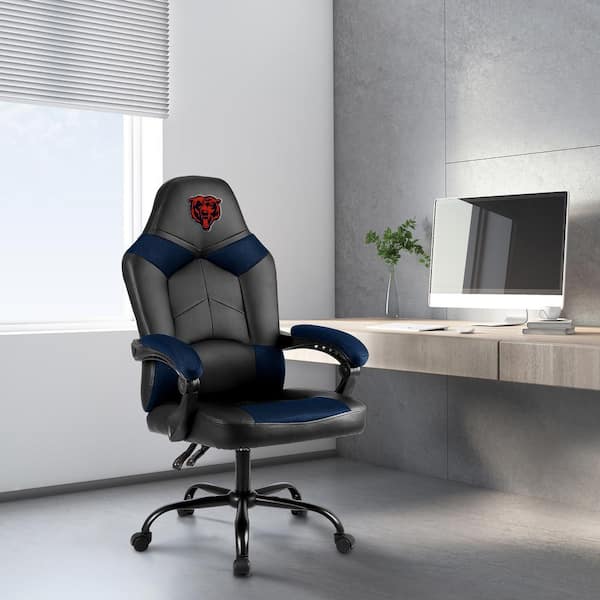 IMPERIAL Chicago Bears Black Polyurethane Oversized Office Chair
