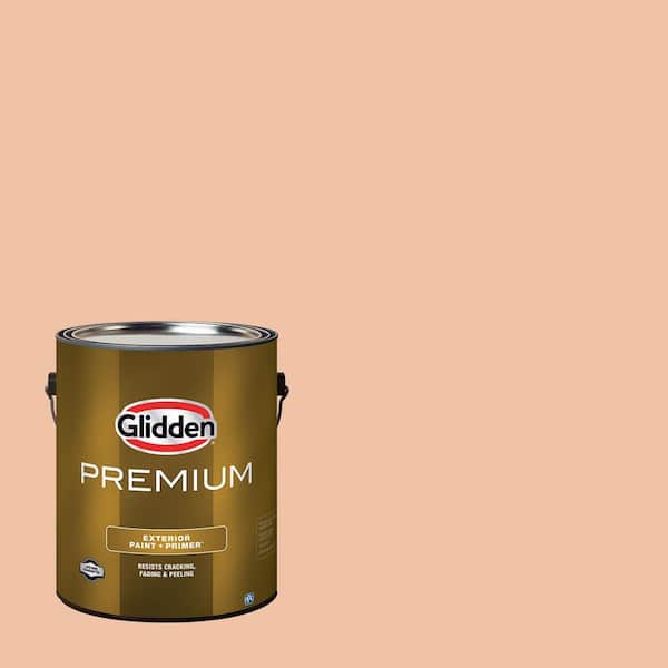 Glidden Premium 1 gal. #PPG1200-3 Siesta Satin Exterior Latex Paint