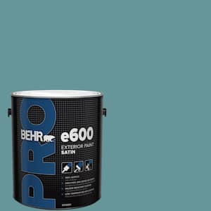 1 gal. #MQ6-33 Vintage Teal Satin Exterior Paint