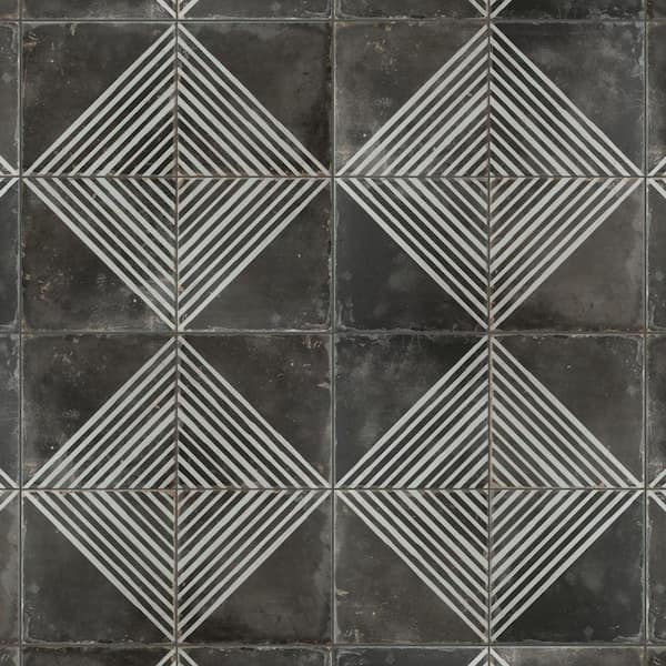 Merola Tile Kings Rombos 17-5/8 in. x 17-5/8 in. Ceramic Floor and Wall Tile (10.95 sq. ft./Case)