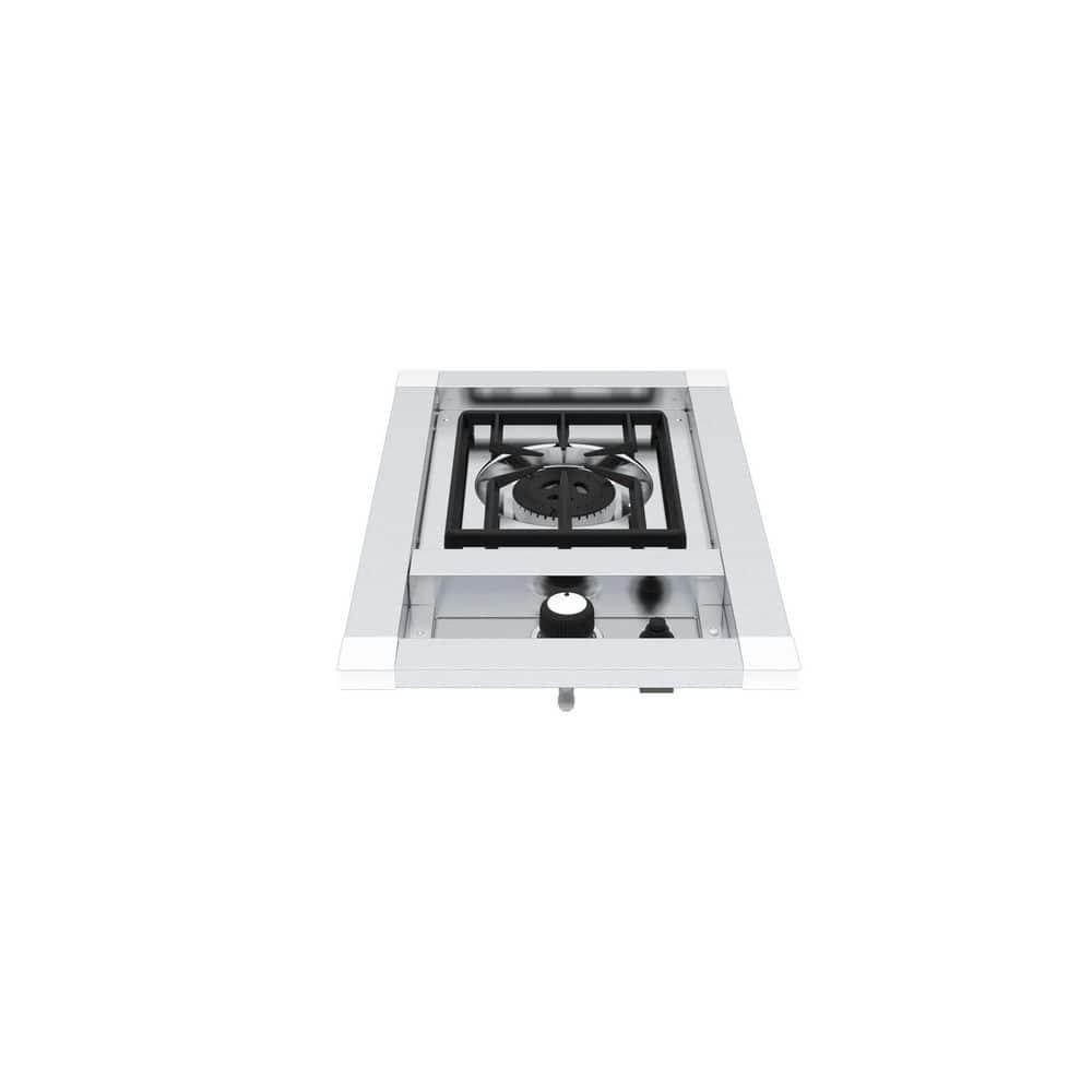 Broil King Imperial S 100 Stainless Steel Built-In Natural Gas 1-Burner ...
