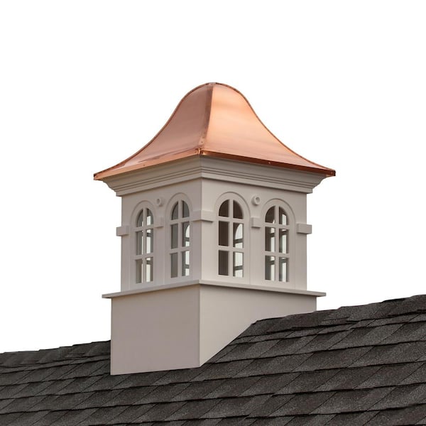 Good Directions Smithsonian Rockville 42 in. x 66 in. Vinyl Cupola with Copper Roof