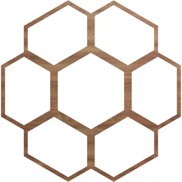 Ekena Millwork 0.375 in. x 40 in. x 40 in. Wood Medallion Moulding