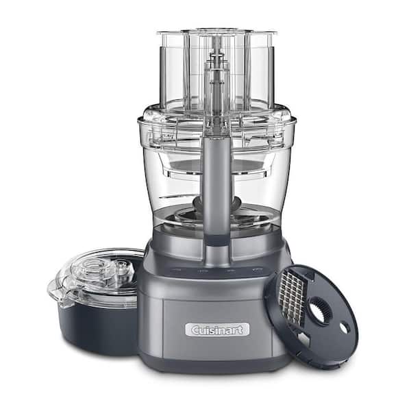 Cuisinart Elemental 13-Cup 3-Speed Gray Food Processor and Dicing Kit  FP-13DGM - The Home Depot