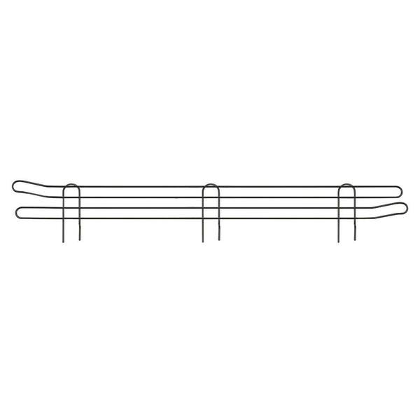 Honey-Can-Do 36 in. Steel Shelf Anti-Slide Screen in Black